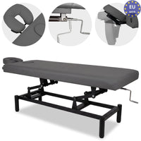 Lettino fisso ad altezza variabile VIGO 1 - Larghezza 75 cm - Grigio Scuro