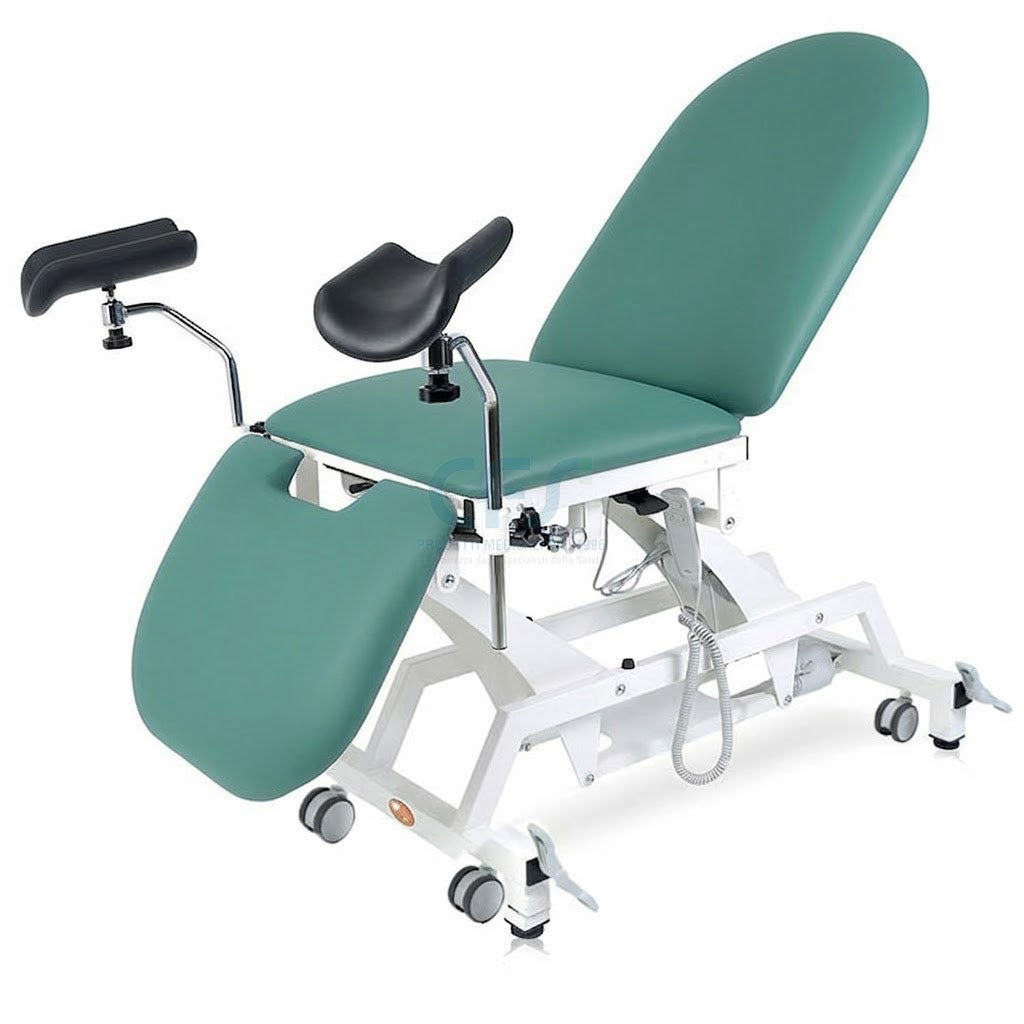Lettino ginecologico LYTUS MI321 con ruote + Portarotolo Omaggio!