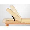 Lettino in legno ALEXA K533 con foro e piano d'appoggio - Larghezza cm 70