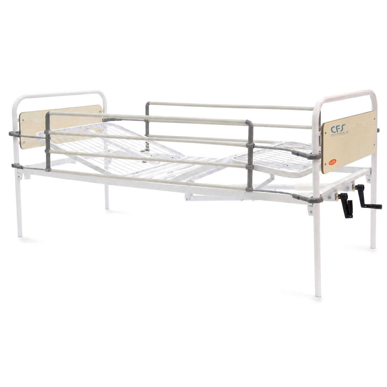 Letto da degenza IBISCO MP091 + Sponde ribaltabili TULIPANO MP181