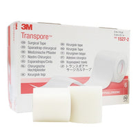 Cerotto in plastica microtraforata 3M TRANSPORE cm 5,1 x mt. 9,14 -1527-2 (conf. 6 pz.)