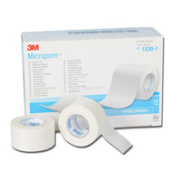 Cerotto in TNT 3M MICROPORE cm 2,5 x mt. 9,14 - 1530-1 (conf. 12 pz.)