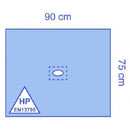 Telo chirurgico OPS Essential HP con foro adesivo - cm 75x90 sterile