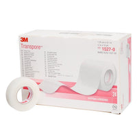 Cerotto in plastica microtraforata 3M TRANSPORE cm 1,3 x mt. 9,14 -1527-0 (conf. 24 pz.)