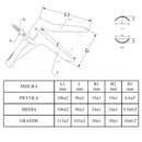 Speculum ginecologico a vite laterale (conf. 100 pz.)