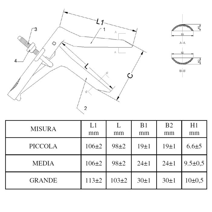 Speculum ginecologico a vite laterale (conf. 100 pz.)