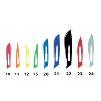 Lame bisturi monouso sterili GIMA - Inox (100 pz.)