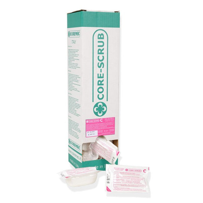Spazzolino chirurgico CORE-SCRUB alla clorexidina (dispenser da 30 pz.)