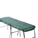 Lenzuolo monouso per lettino - TNT verde con elastici cm 90 x 230 (conf.50 pz.)