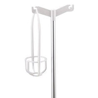 Porta flacone in plastica per asta flebo