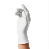 Guanti in nitrile bianchi senza polvere MEDIGUARD White (conf. 200 pz)