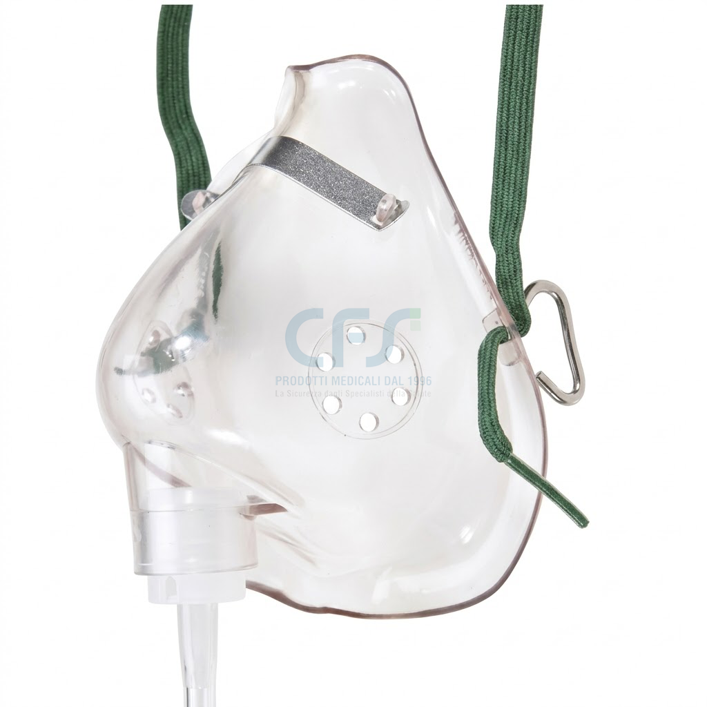 Maschera per ossigenoterapia - Adulti