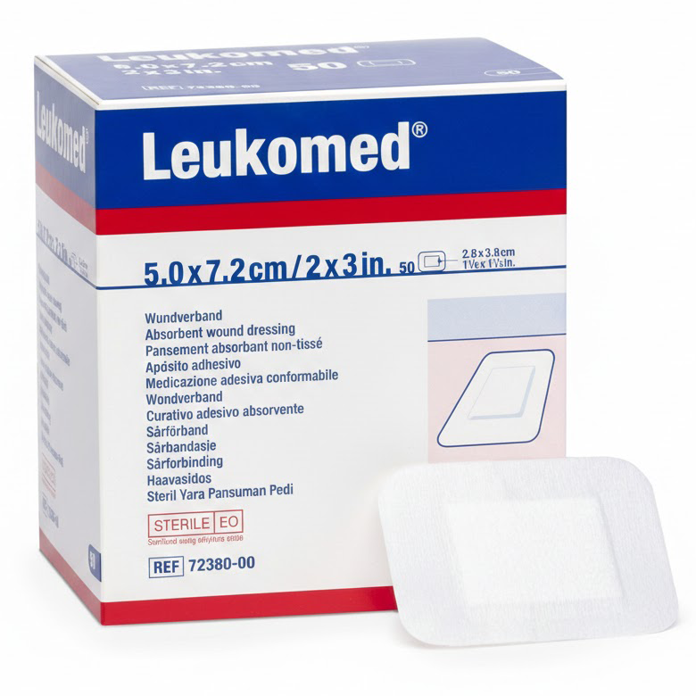 Medicazione adesiva sterile LEUKOMED cm 5 x 7,2 (conf. 50 pz.)