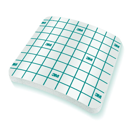 Medicazione sterile in schiuma di poliuretano TEGADERM FOAM cm 10 x 10 (conf. 10 pz.)