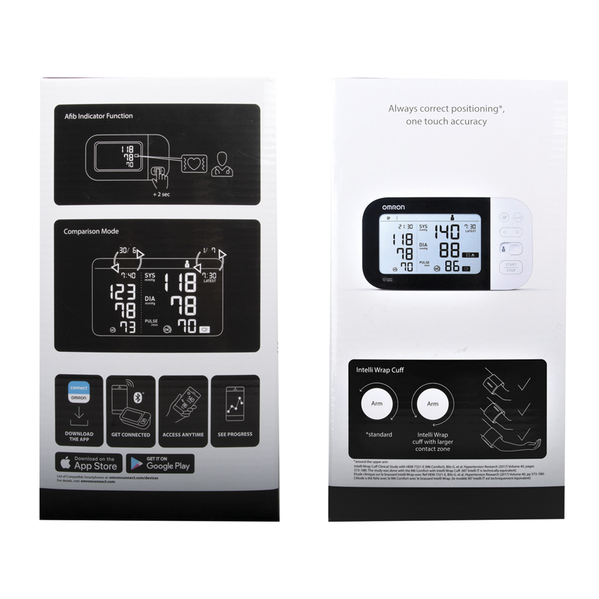 Misuratore di pressione da braccio OMRON M6 Comfort
