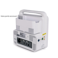 Monitor multiparametrico K12 Touchscreen - SpO2, NIBP, ECG (12 deriv.) e TEMP