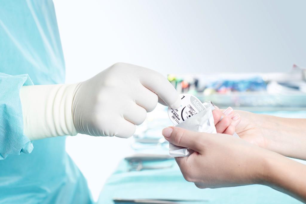 MonoPlus suture assorbibili in polidiossanone, ago 3/8 12mm, USP 4/0 - filo viola 45 cm (conf. 36 pz.)