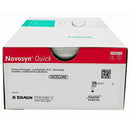 Novosyn Quick suture assorbibili in poliglactina 910, ago 3/8 19mm, USP 4/0 - filo incolore 70cm (conf. 36 pz.)