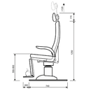 Nuova Poltrona ORL elettrica Oto P/V - verde Melbourne