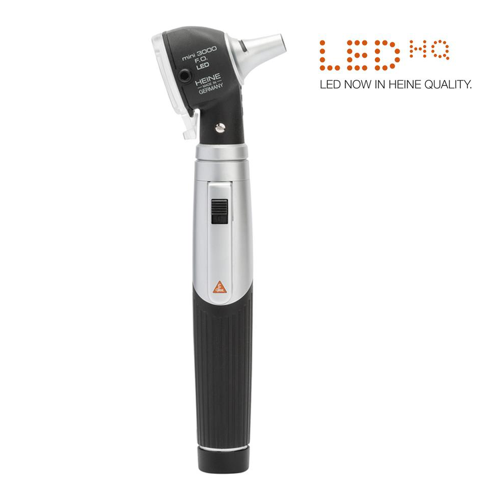 Otoscopio HEINE Mini 3000® LED a F.O. 2,5 V - Speculum riutilizzabili - D-008.70.120