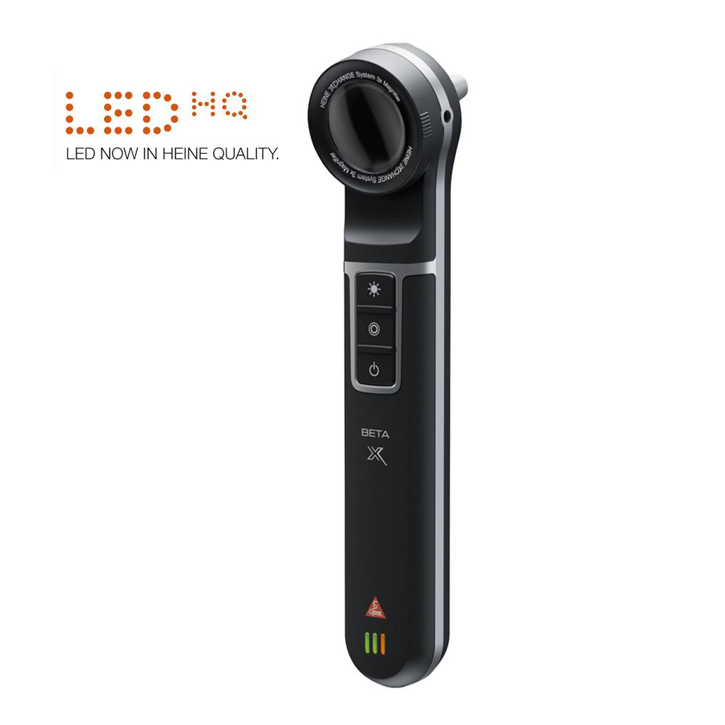 Otoscopio HEINE BETA X 3× - con astuccio rigido - B-130.28.330