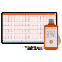 PC-Ecg CARDIOLINE TouchECG HD+ con software PC Windows