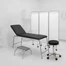 Pacchetto Ambulatorio DOCTOR Plus - Lettino + Sgabello Nero