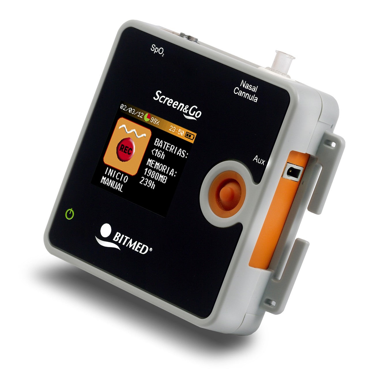 Poligrafo respiratorio New Screen&Go + Software BITMEDLab (screening delle OSAS) – 6 canali