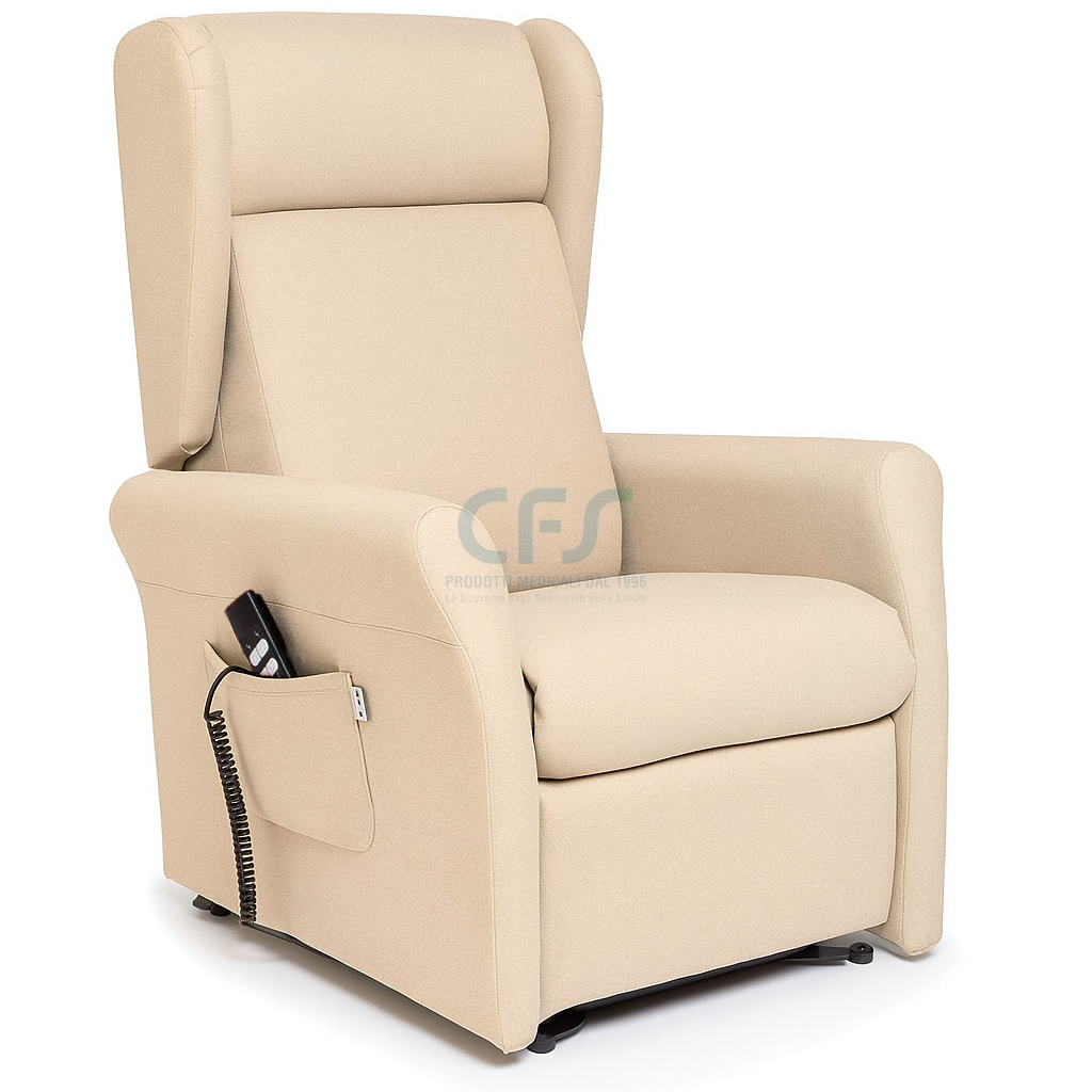 Poltrona elevabile 2 motori KSP K902-2R - con Roller system