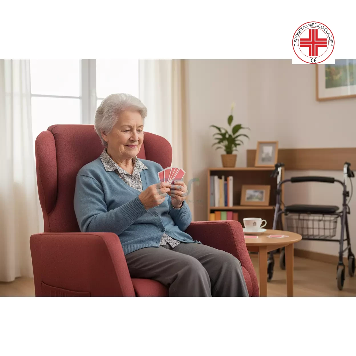 Poltrona elevabile 2 motori NINFEA PO400