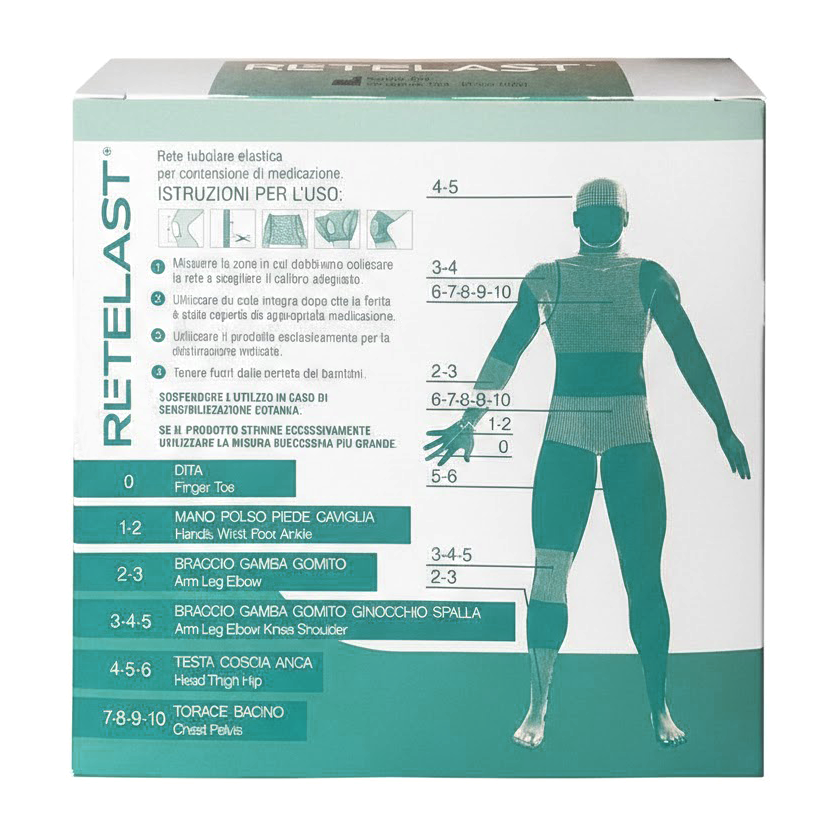 Rete tubolare elastica RETELAST N.9 (25 metri)