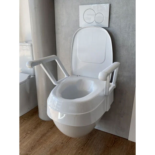Rialzo per WC con coperchio e montaggio dall'alto TSE 120 Plus
