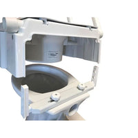 Rialzo per WC con coperchio e montaggio dall'alto TSE 120 Plus