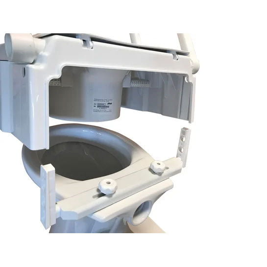Rialzo per WC con coperchio e montaggio dall'alto TSE 120 Plus