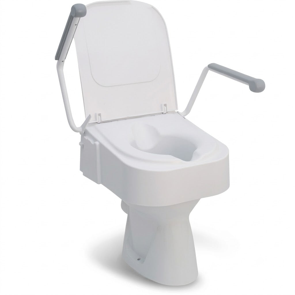 Rialzo per WC con coperchio e montaggio dall'alto TSE 150 Plus