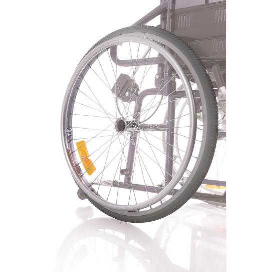 Ruote posteriori in PU Ø 60 cm CAR174 per carrozzina Comfy CP800 (coppia)