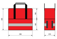 Borsa per emergenza EASYRED EM840