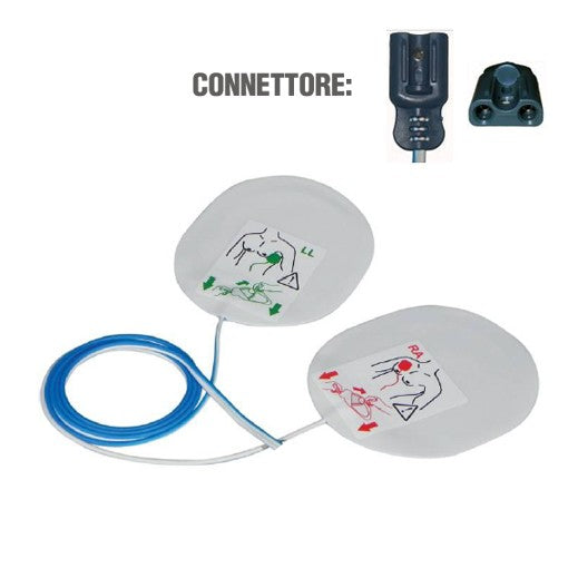 Elettrodi defibrillazione compatibili PHILIPS/LAERDAL - Adulti