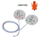 Elettrodi defibrillazione compatibili NIHON KOHDEN Plug 1 - Pediatrici