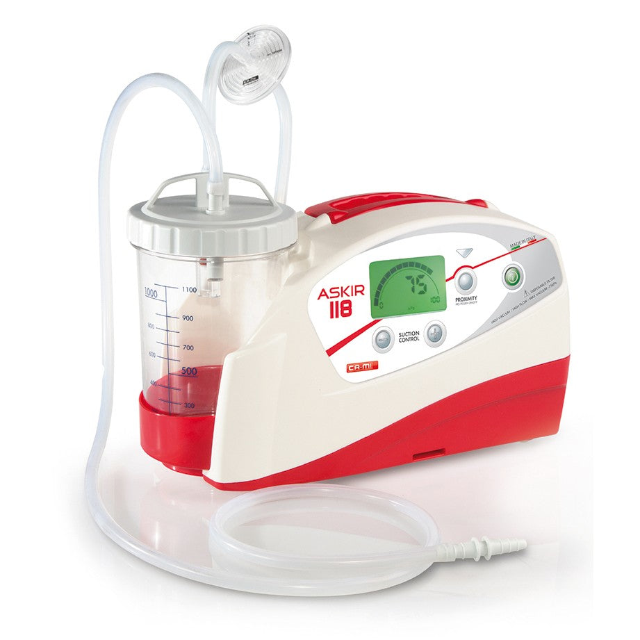 Aspiratore NEW ASKIR 118-WM a batteria/12V auto - Vaso 1 lt