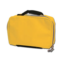 Borsetta imbottita E5 con velcro e manico, senza finestra