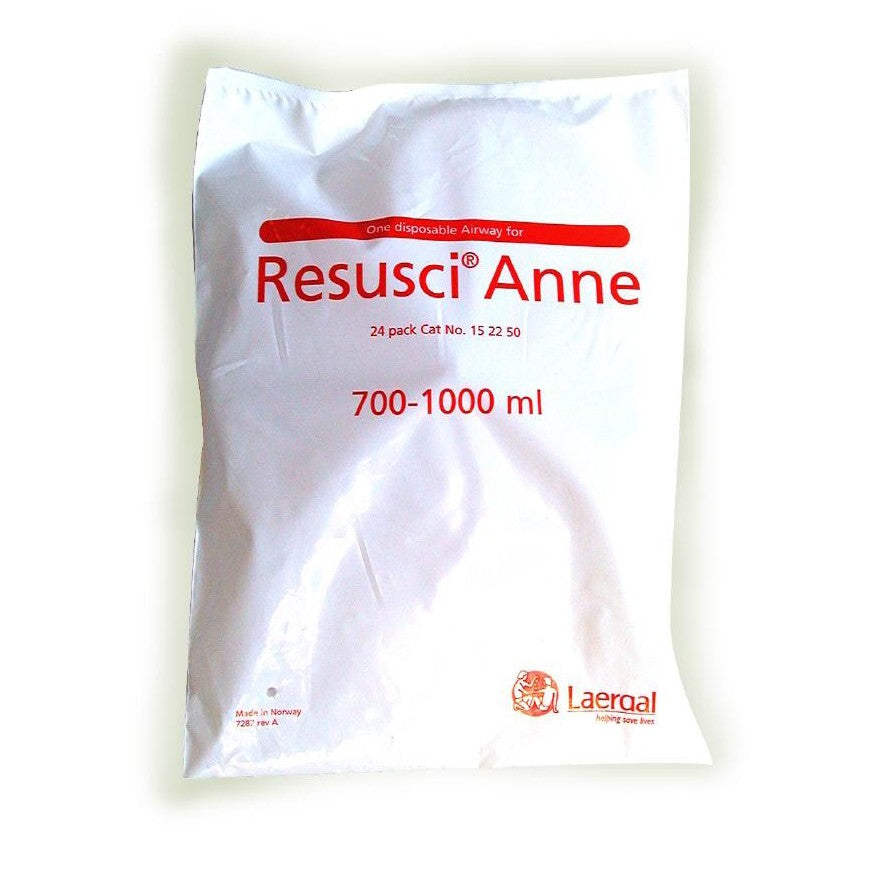 Vie Aeree 700-1000 ml. Resusci Anne (24 pz)