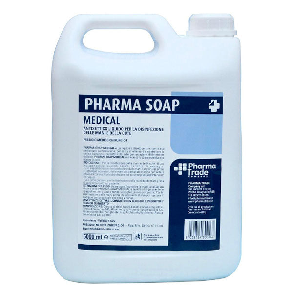 Sapone disinfettante PHARMASOAP MEDICAL - Tanica 5000 ml.