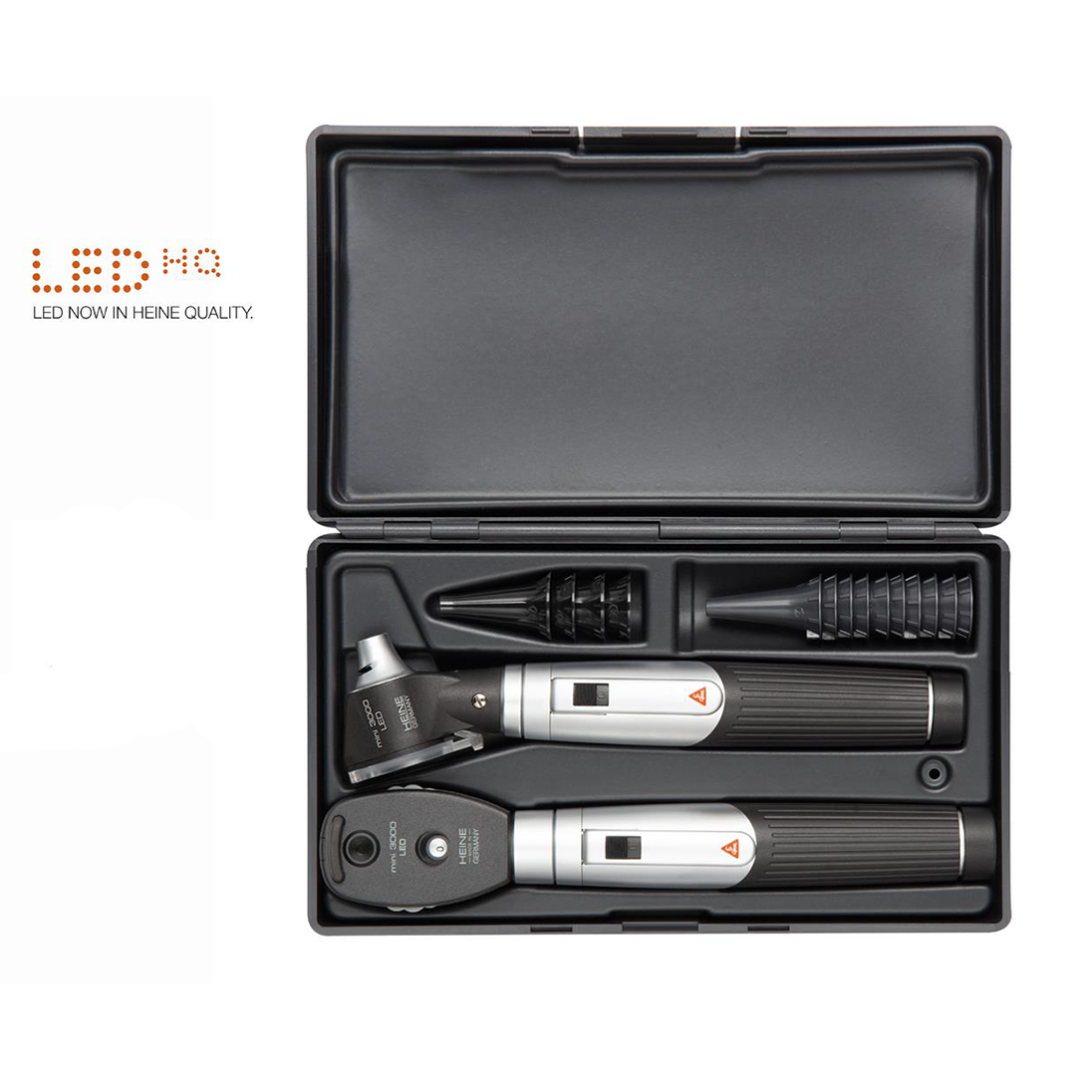 Set Oto-oftalmo HEINE Mini 3000® LED - con astuccio rigido - D-872.11.021