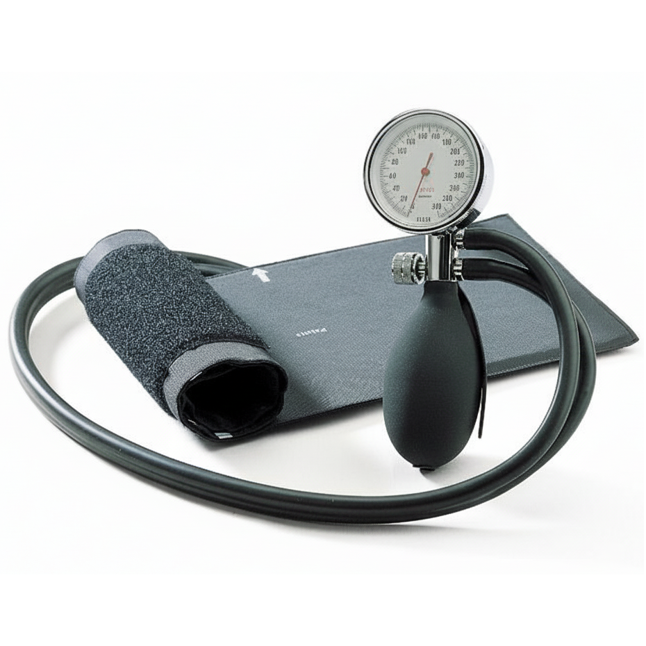 Sfigmomanometro aneroide BOSO Roid II - Bracciale a ganci Ø 48