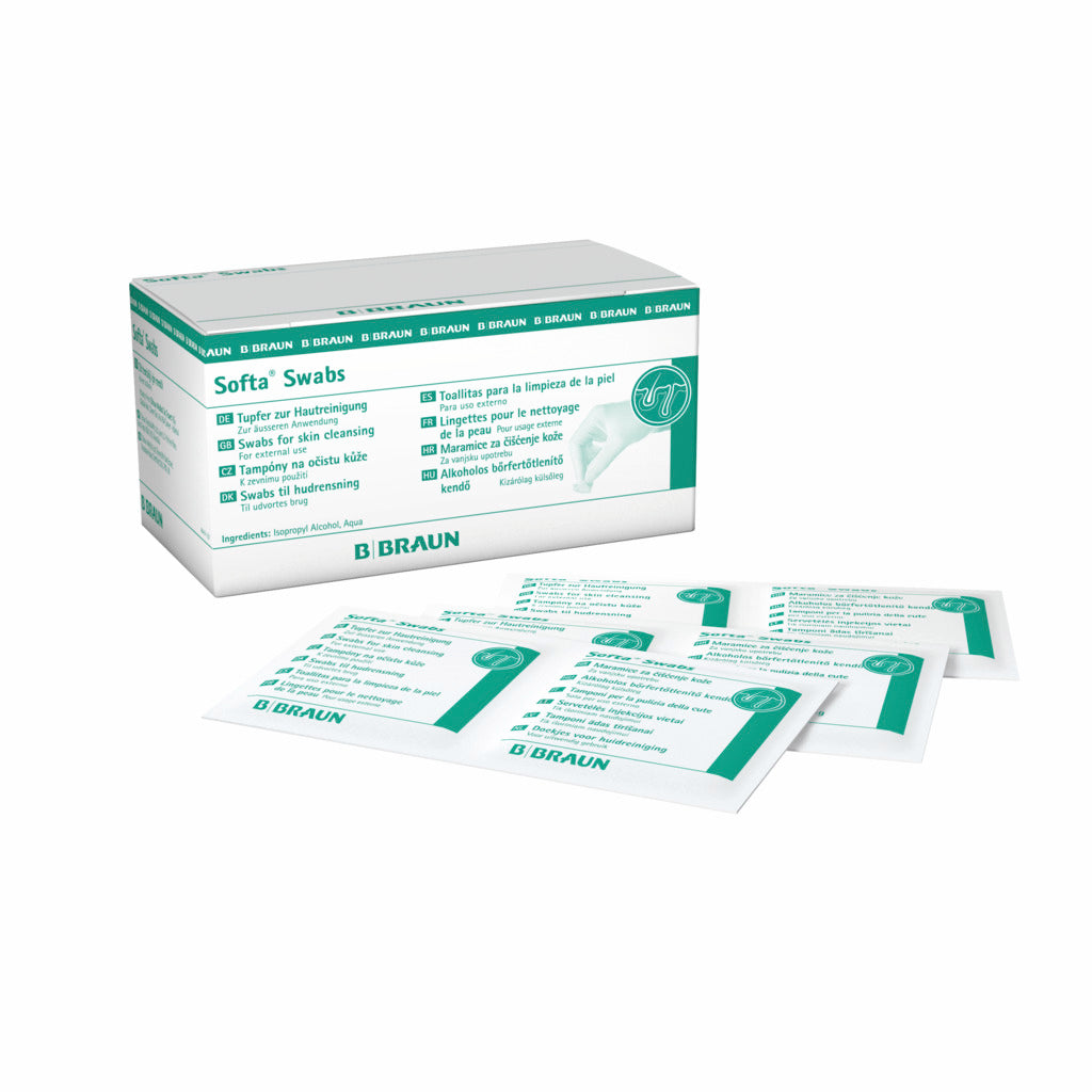 Softa Swabs Tamponi alcol isopropilico 70% (conf. 100 pz.)