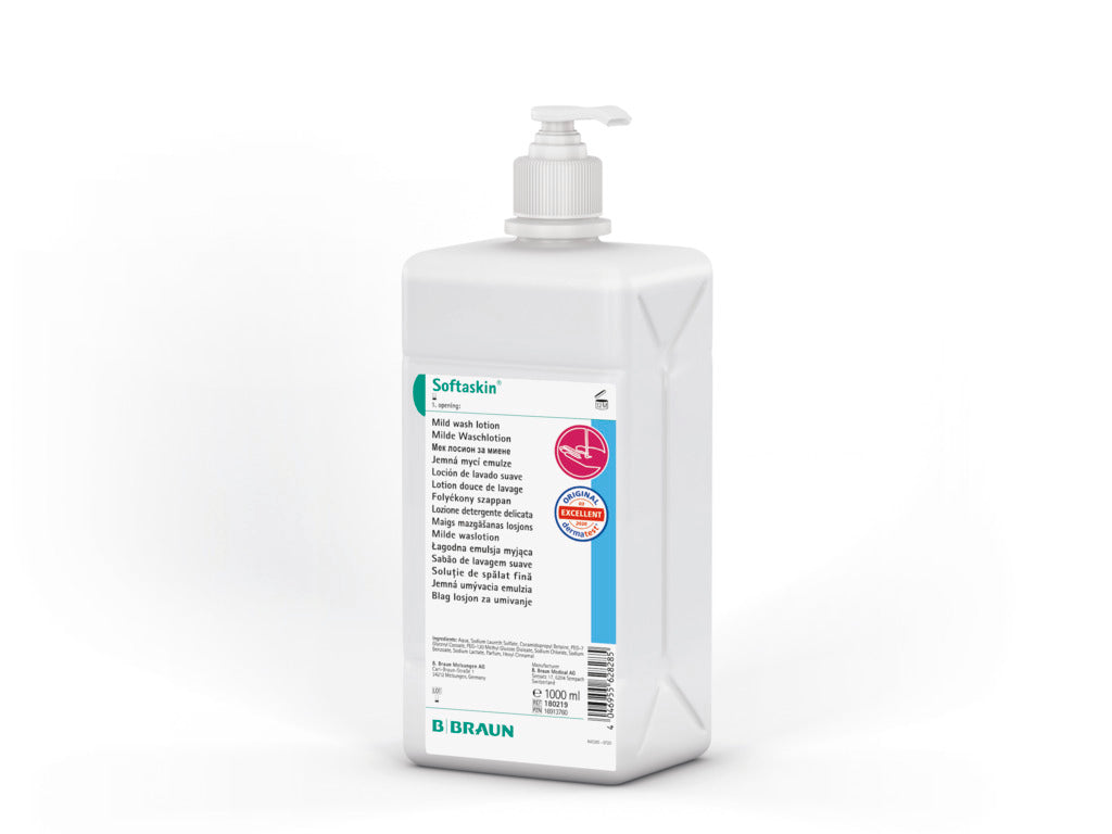 Softaskin Pure sapone per mani - 1000 ml (conf. 10 pz.)