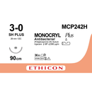 Sutura Ethicon MONOCRYL Plus MCP242H - 3-0, Ago 1/2 SH PLUS mm 26 - Viola (conf. 36 pz.)