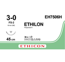 Sutura Ethicon ETHILON EH7506H - 3-0, Ago 3/8 FS-2 mm 19 - Nero (conf. 36 pz.)