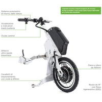 Ruotino elettrico per disabili TIBODA 400W - TB040